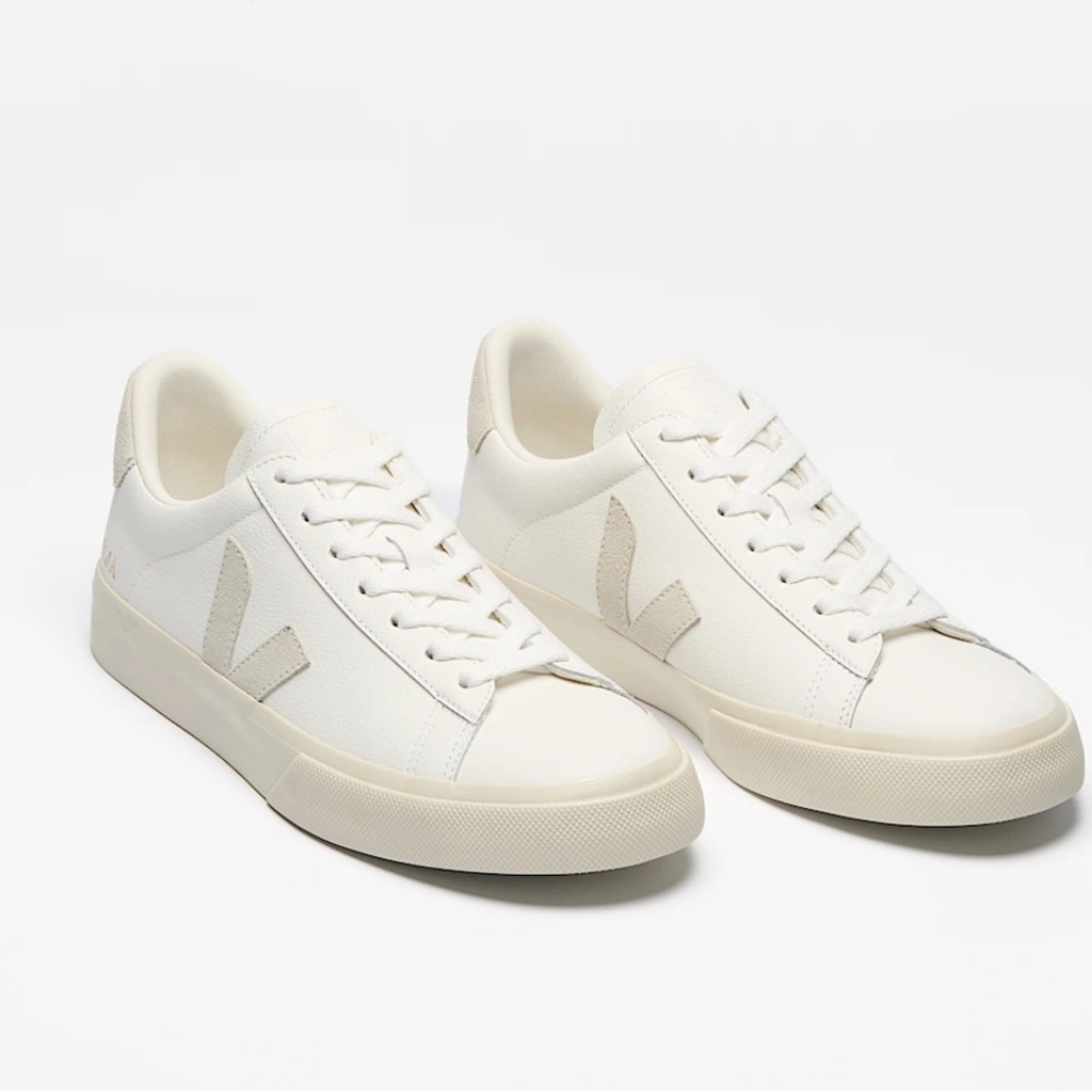 Veja Campo Leather White Natural Sneakers